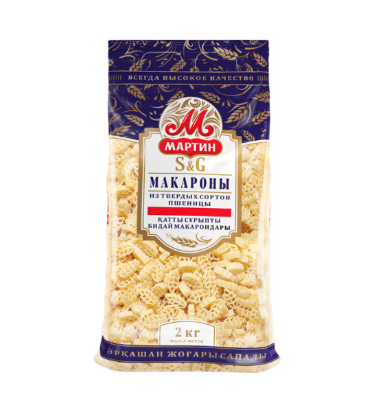 Листики макаронные изделия Мартин гр.А, в/с 2кг*7